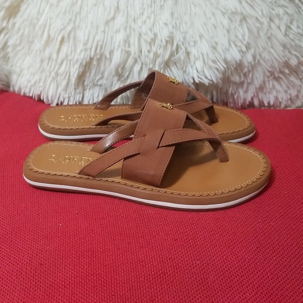Ralph Lauren Brown Sandals - Picture 5 of 10